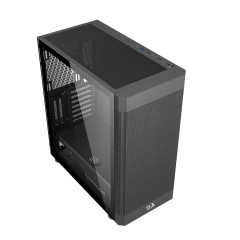 GABINETE REDRAGON AEROGLASS PRETO CA-602B