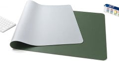 DESK PAD XP PEN CINZA COM VERDE ESCURO 100X 50 CM MODELO ACP01L