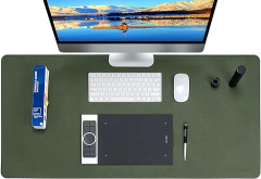 DESK PAD XP PEN CINZA COM VERDE ESCURO 100X 50 CM MODELO ACP01L