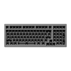 TECLADO BAREBONE MONSGEEK M2 QMK RGB BAREBONE SILVER