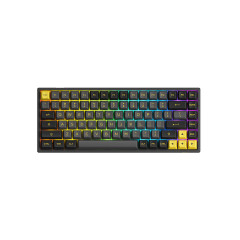 TECLADO MEC ASA BLACK&GOLD MULTI-MODES SWITCH PRINCESS LINEAR MODELO 3084B-PLUS V2