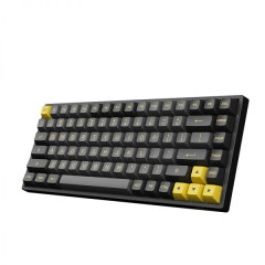 TECLADO MEC ASA BLACK&GOLD MULTI-MODES SWITCH PRINCESS LINEAR MODELO 3084B-PLUS V2