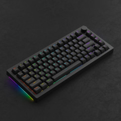 TECLADO AKKO MODELO 5075S PRETO RGB SWITCHAKKOWINEWHITE