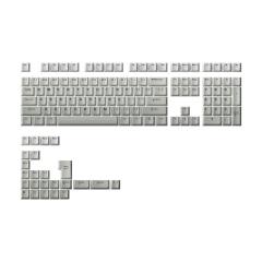 KEYCAPS PERFIL CHERRY PBT DOUBLE SHOT  TECLAS MODELO COOL GRAY