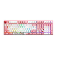 TECLADO MECANICO SWITCH AKKO PRINCESS MODELO 5108 HELLO KITTY