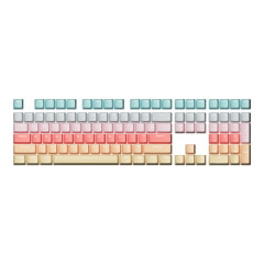 KEYCAP SET MONSGEEK KIT COM 132 MODELO OEM ICE CREAM