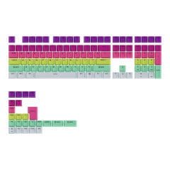 KEYCAP SET MONSGEEK KIT COM 132 MODELO OEM RAINBOW