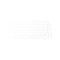 PLATE PARA TECLADO MONSGEEK BRANCO MODELO M1 POM