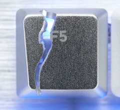 KEYCAP GAMER ZOMO MODELO CRACKED F5