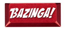 KEYCAP GAMER ZOMO MODELO BAZINGA!