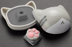 KEYCAP GAMER ZOMO MODELO KITTY PAW - AMERICAN SHORT HAIR