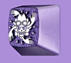 KEYCAP GAMER ZOMO MODELO ONE PIECE - ROBIN