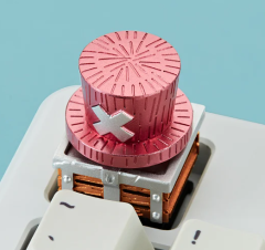 KEYCAP GAMER ZOMO MODELO ONE PIECE - CHOPPERS HAT
