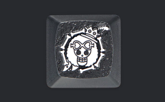 KEYCAP GAMER ZOMO MODELO ONE PIECE - BROOK