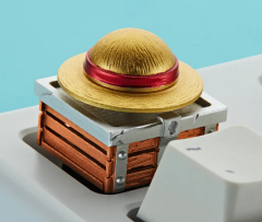 KEYCAP GAMER ZOMO MODELO ONE PIECE - LUFFYS HAT