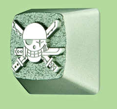 KEYCAP GAMER ZOMO MODELO ONE PIECE - ZORO