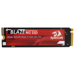 SSD-M2-PCle 4.0 BLAZE REDRAGON 512GB