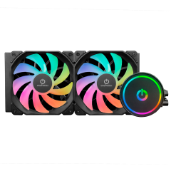 WATER COOLER ONE POWER SPECTRA 240MM PRETO ARGB MODELO WC-501