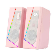 CAIXA DE SOM GAMER ANVIL RGB ROSA