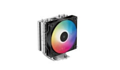 COOLER DEEPCOOL GAMMAXX SERIES AG400 PRETO COM LED RAINBOW