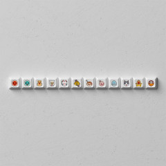 KEYCAPS AKKO KEYCAPS AKKO TAIKO NO TATSUJIN (137KEY)