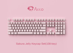 KEYCAPS AKKO OEM SAKURA JELLY (108 KEY)