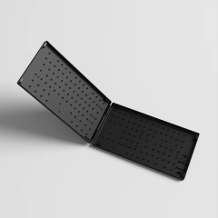 CAIXA AKKO PARA ARMAZENAMENTO DE KEYCAPS MODELO KEY CAP STORAGE BOX PRETO