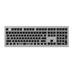 TECLADO BAREBONE MONSGEEK M5 QMK BAREBONE SILVER