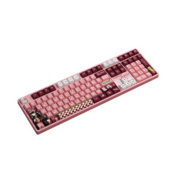 TECLADO GAMER AKKO 5108B-PLUS DEMON SLAYER KAMADO NEZUK SWITCH CREAM YELLOW V3 PRO
