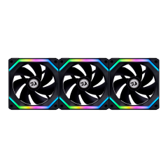 KIT GAMER UNI FAN REDRAGON BY LIAN LI  RGB COM 3 UNID PTO C/ CONTROLADORA