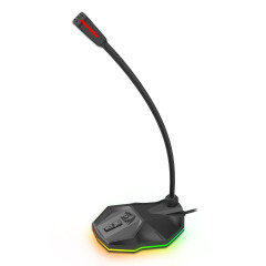 MICROFONE GAMER REDRAGON STIX PRETO