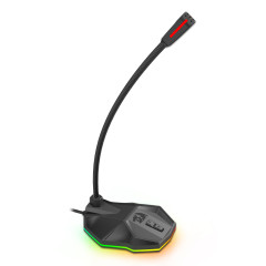 MICROFONE GAMER REDRAGON STIX PRETO