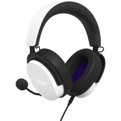 HEADSET GAMER NZXT RELAY BRANCO COM  PRETO