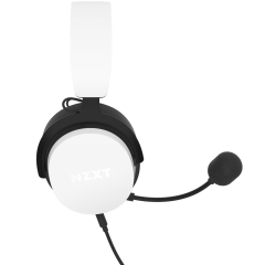 HEADSET GAMER NZXT RELAY BRANCO COM  PRETO