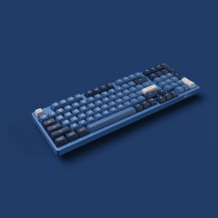TECLADO GAMER SWITCH AKKO 3098 BLUE -SWITCH CREAM YELLOW V3 PRO