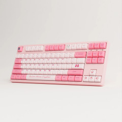 TECLADO MECANICO AKKO 3087 SAILOR MOON CRYSTAL OEM COM SWITCHGATERONORANGE