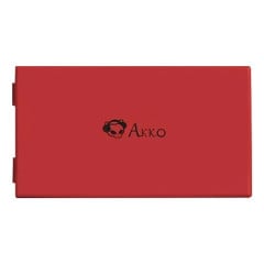 CAIXA AKKO PARA ARMAZENAMENTO DE KEYCAPS MODELO KEY CAP STORAGE BOX VERMELHO