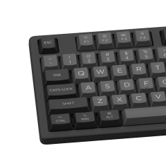 KIT TECLADO MEMBRANA E MOUSE MONSGEEK PRETO