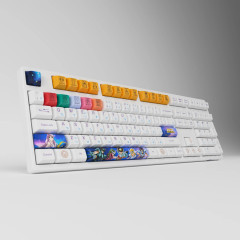 TECLADO MECANICO SWITCH AKKO MODELO SAINT SEIYA 3108v2