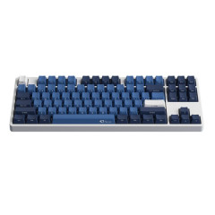 TECLADO GAMER AKKO 5087S QMK SP SWITCH OCEAN BLUE