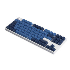 TECLADO GAMER AKKO 5087S QMK SP SWITCH OCEAN BLUE
