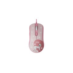 MOUSE GAMER AKKO LUMA E ARTEMIS AG325C MODELO GATO BRANCO