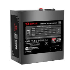FONTE GAMER 1000 WATTS FULL MODULAR 80 PLUS PLATINUM PRETO