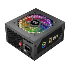 FONTE GAMER 850 WATTS FULL MODULAR RGB 80 PLUS GOLD PRETO