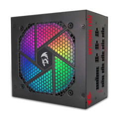 FONTE GAMER 750 WATTS FULL MODULAR RGB 80 PLUS GOLD PRETO