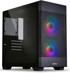 GABINETE GAMER LANCOOL 205M MESH PRETO
