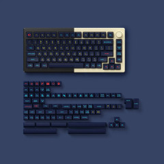 TECLADO MECANICO AKKO MOD007B-HE PRETO STARRY SKY OSA