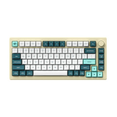 TECLADO MECANICO AKKO MOD007B-HE BRANCO CREME GREEN OSA