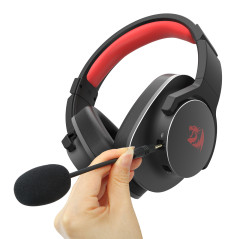 HEADSET GAMER REDRAGON EUROPE 7.1 PRETO