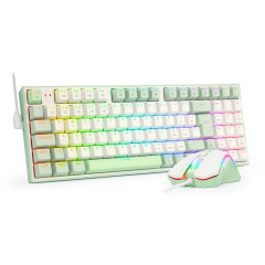 KIT TECLADO E MOUSE ULTIMATE GAMING RIG RGB MODELO S134